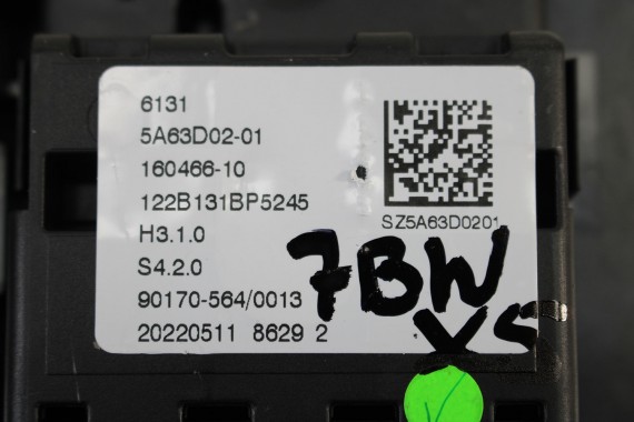 BMW X5 G05 GAŁKA DZWIGNIA BIEGÓW ZMIANY 5A63D02 WYBIERAK LEWAREK ZMIAN 61315A63D02 61 31 5A63D02 LHD HIGH kryształ