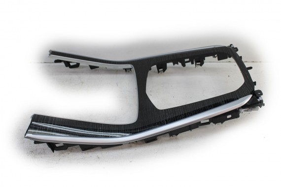 BMW X5 G05 WYKOŃCZENIE TUNELU ŚRODKOWEGO dekor listwa ozdobna listwy dekory Miko Fineline Argento 40398G02