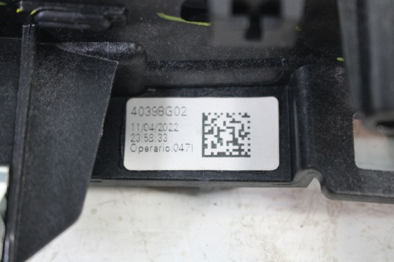 BMW X5 G05 WYKOŃCZENIE TUNELU ŚRODKOWEGO dekor listwa ozdobna listwy dekory Miko Fineline Argento 40398G02