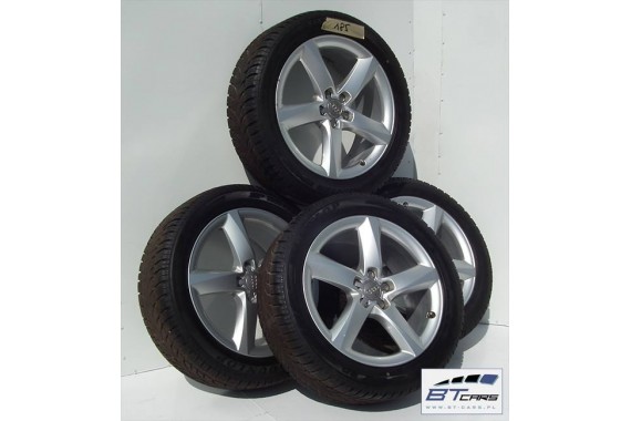 AUDI A8 FELGI ZIMA 19 cali KOŁA OPONA felga 4H0601025C 7,5J*19H2 ET32 opona DUNLOP SP WINTER SPORT 3D 235/50/19 103H 4H zimowe
