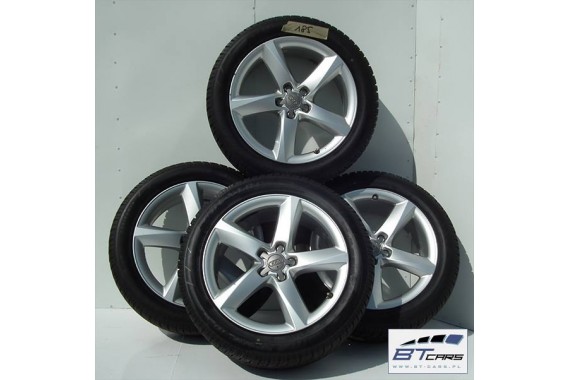 AUDI A8 FELGI ZIMA 19 cali KOŁA OPONA felga 4H0601025C 7,5J*19H2 ET32 opona DUNLOP SP WINTER SPORT 3D 235/50/19 103H 4H zimowe