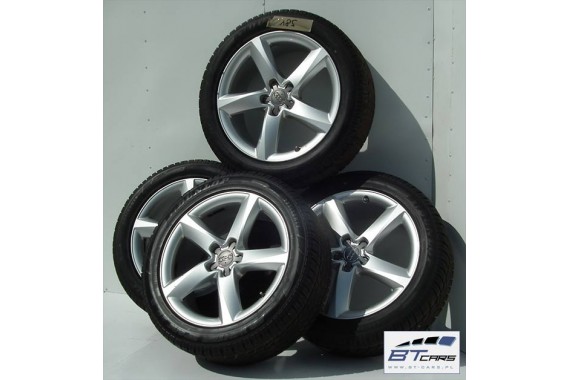 AUDI A8 FELGI ZIMA 19 cali KOŁA OPONA felga 4H0601025C 7,5J*19H2 ET32 opona DUNLOP SP WINTER SPORT 3D 235/50/19 103H 4H zimowe