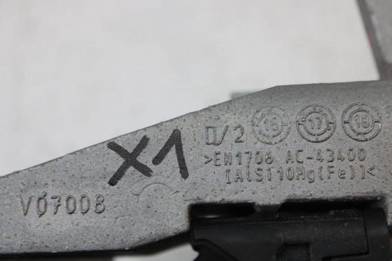 BMW X1 F48 ŁAPA PODUSZKA SILNIKA 6875630 X2 F39 F45 F46 MINI F60 22316875630 podpora wspornik loże F54 F55 F56 8743621 8835566