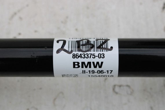 BMW X1 F48 PÓŁOŚ PRZÓD 8643375 8611938 przednia napędowy lewy prawy 33 20 7646867 F39 F40 F45 F46 X2 1 2 F54 F60 MINI
