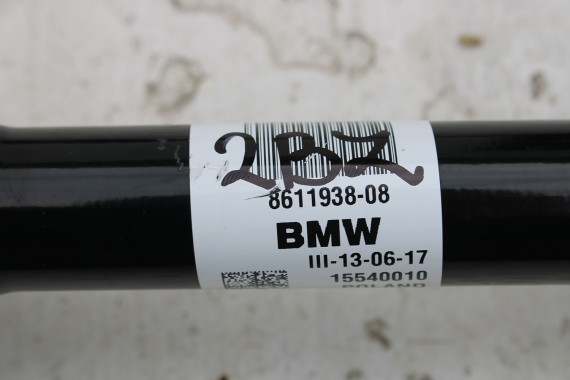 BMW X1 F48 PÓŁOŚ PRZÓD 8643375 8611938 przednia napędowy lewy prawy 33 20 7646867 F39 F40 F45 F46 X2 1 2 F54 F60 MINI