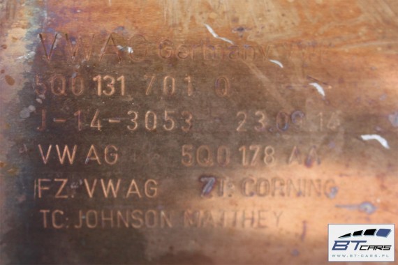 AUDI TT KATALIZATOR WYDECH 5Q0131701Q 5Q0 131 701 8S 5Q0131701Q 5Q0131701Q 5Q0131701Q 5Q0131701Q 5Q0131701Q 8S0253211 5Q0131701