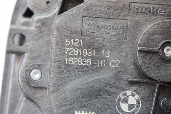 BMW X2 F39 ZAMEK DRZWI 7281931 7281934 7281941 7281942 51217281931 51217281934 51217281941 51217281942 X1 F48