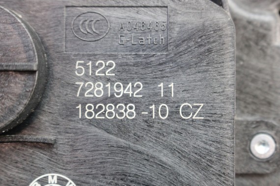 BMW X2 F39 ZAMEK DRZWI 7281931 7281934 7281941 7281942 51217281931 51217281934 51217281941 51217281942 X1 F48