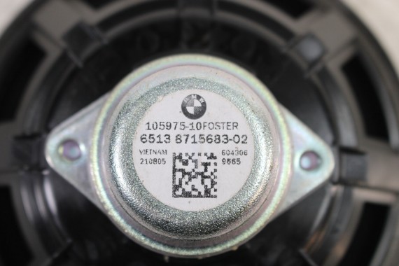 BMW X1 F48 GŁOŚNIK 8715683 X2 F39 2 F45 F46 65138715683 69169691 65139169691 STEREO centralny KONSOLI KOKPITU DESKI