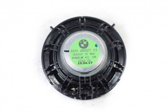 BMW GŁOŚNIK 9151127 1 F48 F45 F46 MINI F54 F55 F56 F57 F60 65139151127 65 13 9151127 awaryjny