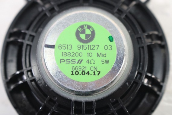 BMW GŁOŚNIK 9151127 1 F48 F45 F46 MINI F54 F55 F56 F57 F60 65139151127 65 13 9151127 awaryjny