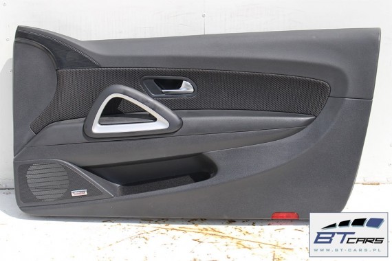 VW SCIROCCO FOTELE KOMPLET FOTELI siedzeń siedzenia fotel tapicerka 1K8 skóra + alcantara + materiał kolor czarny