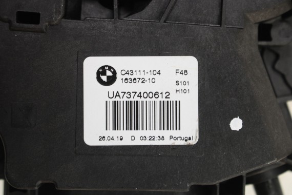 BMW X1 F48 KLAPA ZESPÓŁ DOMYKANIA KLAPY ELEKTRYCZNEJ 7374006 7357112 SIŁOWNIKI bagażnika tył tylna 51247374006 UK7357112 7374006