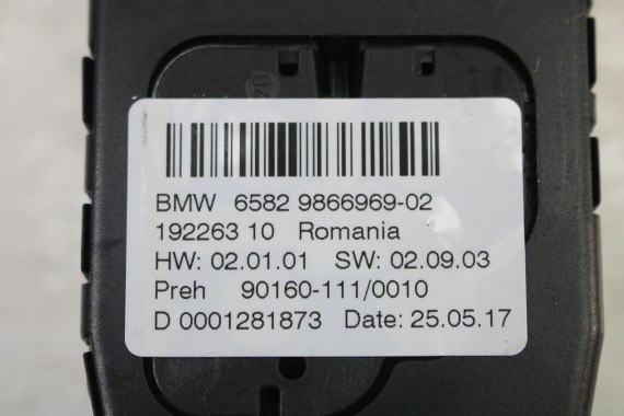 BMW X1 F48 PANEL GAŁKA DZWIGNIA BIEGÓW 9866969 65829866969 KONTROLER IDRIVE Kontroler 65 82 9866969 X2 F39 65826829089 6820850