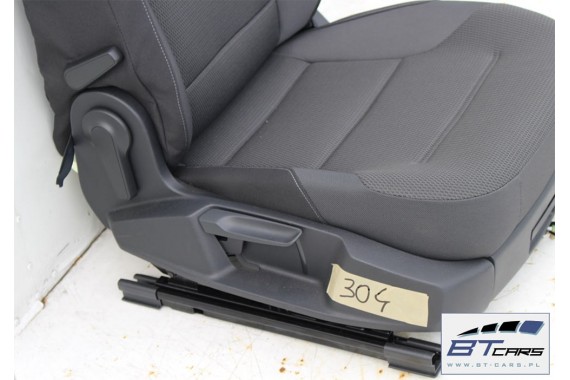 VW GOLF 7 VII KOMBI FOTELE KOMPLET FOTELI siedzeń siedzenia fotel tapicerka 5G 5G9 welur kolor czarny