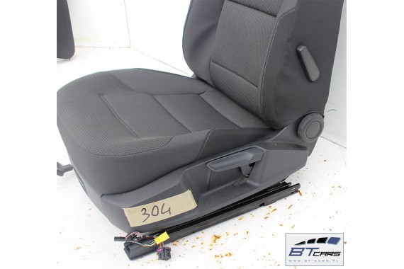 VW GOLF 7 VII KOMBI FOTELE KOMPLET FOTELI siedzeń siedzenia fotel tapicerka 5G 5G9 welur kolor czarny