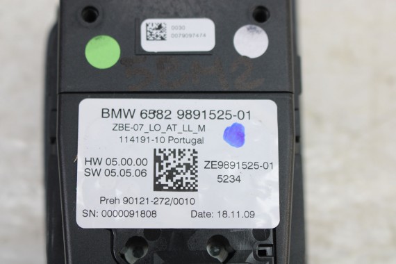 BMW 3 F34 PANEL GAŁKA DZWIGNIA BIEGÓW 9891525 F40 G20 G21 G28 G29 GRAND 65829891525 3 Z4 KONTROLER IDRIVE POKRĘTŁO 65829462641