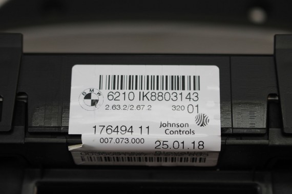 BMW 3 F34 ZEGAR 8803143 Gran Turismo LCi FL LIFT Prędkościomierz LICZNIK 62 10 8803143 zegary diesel F30 F31 62108803143 8803143