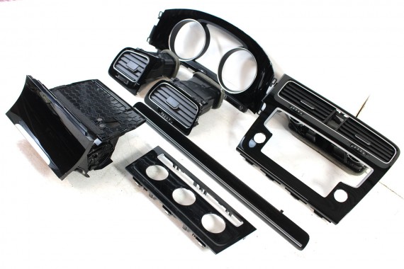 VW GOLF 7 VII LISTWY OZDOBNE KONSOLI LISTWA DEKOR DEKORY WYKOŃCZENIE TAPICERKA 5G1863391K 5G1863100G 5G1819743F 5G1864147 FL 5G