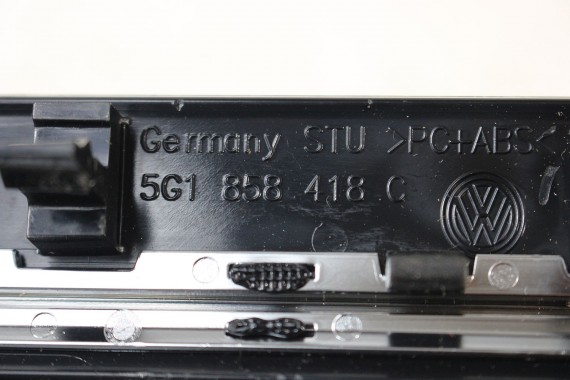 VW GOLF 7 VII LISTWY OZDOBNE KONSOLI LISTWA DEKOR DEKORY WYKOŃCZENIE TAPICERKA 5G1863391K 5G1863100G 5G1819743F 5G1864147 FL 5G