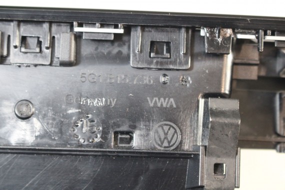 VW GOLF 7 VII LISTWY OZDOBNE KONSOLI LISTWA DEKOR DEKORY WYKOŃCZENIE TAPICERKA 5G1863391K 5G1863100G 5G1819743F 5G1864147 FL 5G