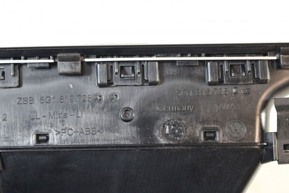 VW GOLF 7 VII LISTWY OZDOBNE KONSOLI LISTWA DEKOR DEKORY WYKOŃCZENIE TAPICERKA 5G1863391K 5G1863100G 5G1819743F 5G1864147 FL 5G