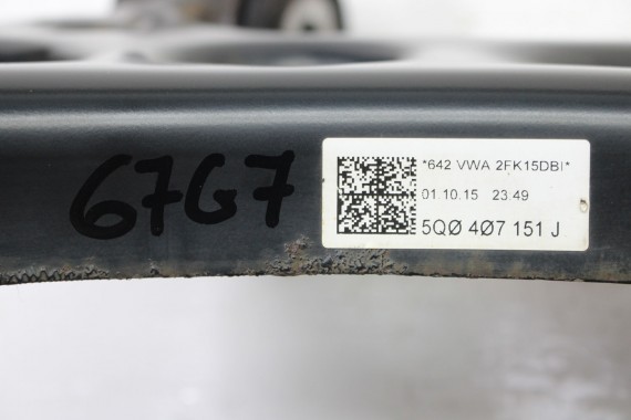 VW AUDI SEAT SKODA ŁAPA PODPORA SANEK 5Q0199855N 5Q0 199 855 N skrzyni biegów wspornik 5Q0199855AC poduszka