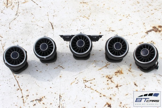 AUDI TT WLOTY KRATKI NAWIEWU 8S1820901 8S1820902 8S1820903 8S1820951 8S1820952 GMD KOMPLET WLOTÓW POWIETRZA Z PRZYCISKAMI 8S