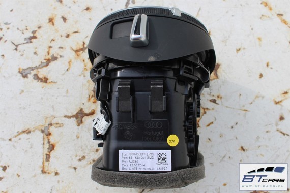 AUDI TT WLOTY KRATKI NAWIEWU 8S1820901 8S1820902 8S1820903 8S1820951 8S1820952 GMD KOMPLET WLOTÓW POWIETRZA Z PRZYCISKAMI 8S