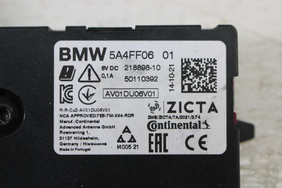 BMW X1 U11 2 U06 WZMACNIACZ ANTENOWY ANTENA 5A4FF0 665205A4FF0665 20 5A4FF06 wzmacniacz antenowy ACTIVE TOURER
