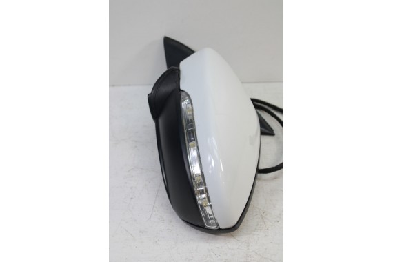 VW JETTA 5C LUSTERKO ZEWNĘTRZNE DRZWI LEWE 9 pin pinów kabli przewodów Europa 5C7857507 5C7 857 507 FL LIFT 0Q LC9A Pure Biały
