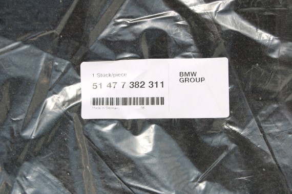 BMW X1 F48 DYWANIKI PODŁOGI 7382311 wycieraczki kolor czarny 54477382311 7410384 51 47 7408920 7382311 7382311 7382311 7382311