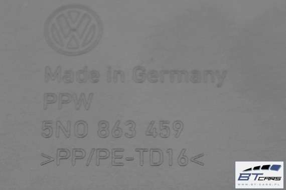 VW TIGUAN PAS TYLNY BAGAŻNIKA 5N0863459 bagażnik tapicerka 5N0 863 459 kolor 82V - czarny tytanowy 5N