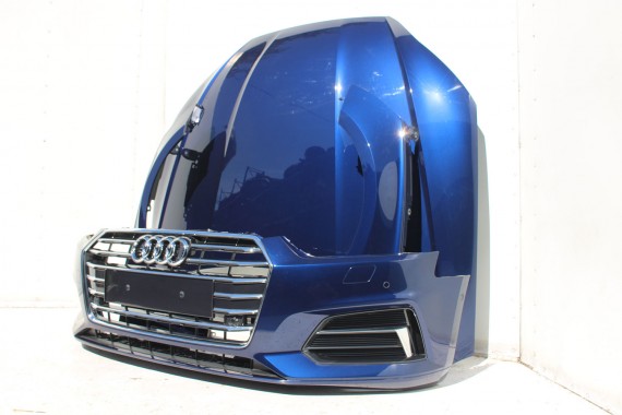 AUDI A5 8W PRZÓD FULL LED maska błotniki pas przedni zderzak lampy lampa F5 2D2D LX5H Niebieski wzmocnienie błotnik 8W6