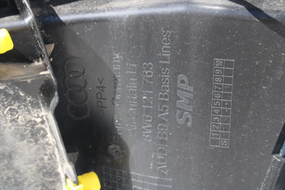 AUDI A5 8W PRZÓD FULL LED maska błotniki pas przedni zderzak lampy lampa F5 2D2D LX5H Niebieski wzmocnienie błotnik 8W6