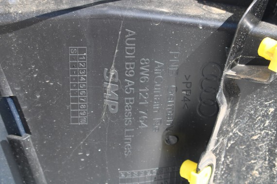 AUDI A5 8W PRZÓD FULL LED maska błotniki pas przedni zderzak lampy lampa F5 2D2D LX5H Niebieski wzmocnienie błotnik 8W6