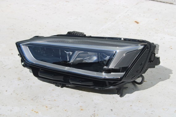 AUDI A5 8W PRZÓD FULL LED maska błotniki pas przedni zderzak lampy lampa F5 2D2D LX5H Niebieski wzmocnienie błotnik 8W6