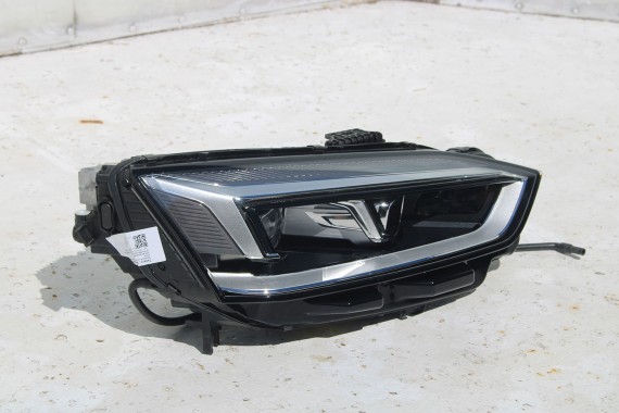 AUDI A5 8W PRZÓD FULL LED maska błotniki pas przedni zderzak lampy lampa F5 2D2D LX5H Niebieski wzmocnienie błotnik 8W6