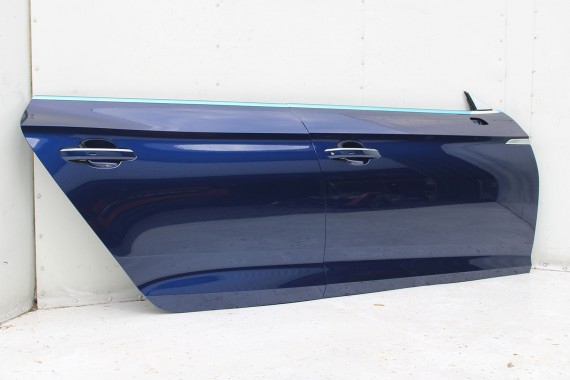 AUDI A5 SPORTBACK DRZWI PRAWE PRZÓD + TYŁ STRONA PRAWA przednie + tylne 2 sztuki 8W F5 2D2D LX5H Niebieski 8W8831052 8W8833052