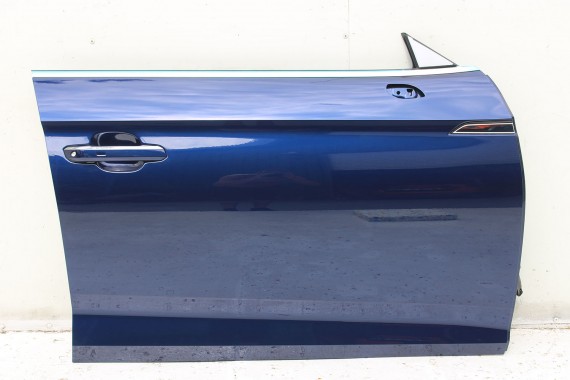 AUDI A5 SPORTBACK DRZWI PRAWE PRZÓD + TYŁ STRONA PRAWA przednie + tylne 2 sztuki 8W F5 2D2D LX5H Niebieski 8W8831052 8W8833052