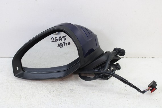 AUDI A5 8W F5 LUSTERKO DRZWI LEWE 15pin 8W8 2D2D LX5H Niebieskistrona lewa zewnętrzne pinów kabli SPORTBACK  8W8 F5 15 pinowe