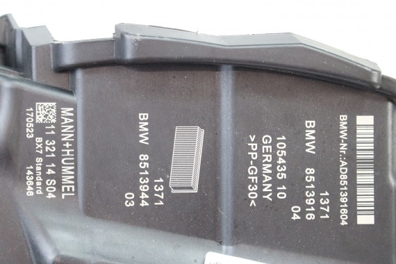 BMW X1 F48 FILTR POWIETRZA OBUDOWA 8513916 1371 8513916 105435 X2 F39 F45 F46 MINI F54 F55 F56 F57 F60 13718513916 diesel 2.0 D