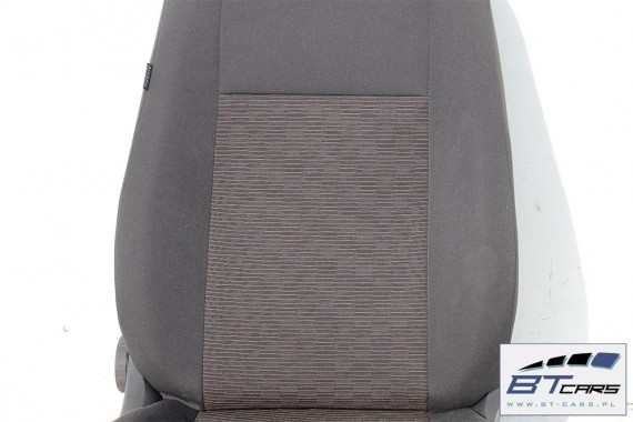 VW TIGUAN FOTELE KOMPLET FOTELI siedzeń siedzenia fotel tapicerka welur kolor czarny 5N 5N0 FL LIFT