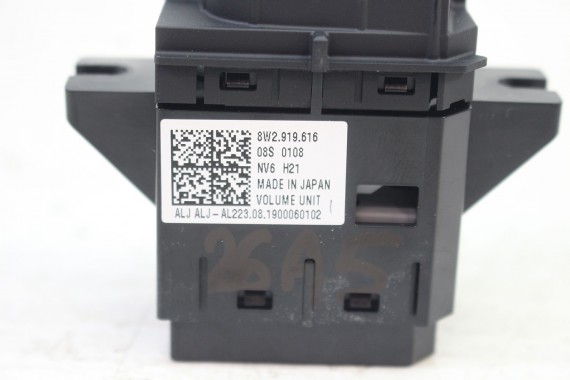 AUDI A4 A5 GAŁKA STEROWANIA MMI 8W2919616 8W2 919 616 panel 8W PANEL PRZEŁĄCZNIK RADIA PRZYCISK POTENCJOMETR ANGLIK