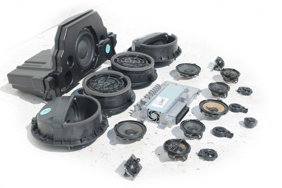 AUDI A5 8W F5 GŁOŚNIKI WZMACNIACZ BANG&Olufsen 8W0035465 8W6035399D 8W6035400D 8W5035297 8W0035303 8W0035416D 8W9035382C ZESTAW