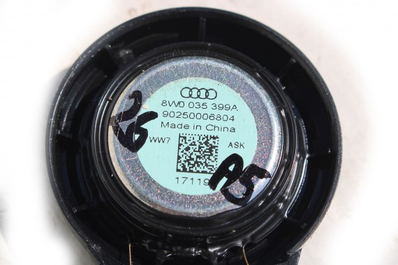 AUDI A5 8W F5 GŁOŚNIKI WZMACNIACZ BANG&Olufsen 8W0035465 8W6035399D 8W6035400D 8W5035297 8W0035303 8W0035416D 8W9035382C ZESTAW