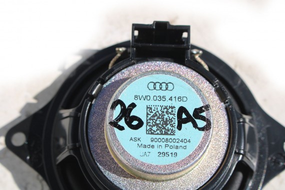 AUDI A5 8W F5 GŁOŚNIKI WZMACNIACZ BANG&Olufsen 8W0035465 8W6035399D 8W6035400D 8W5035297 8W0035303 8W0035416D 8W9035382C ZESTAW