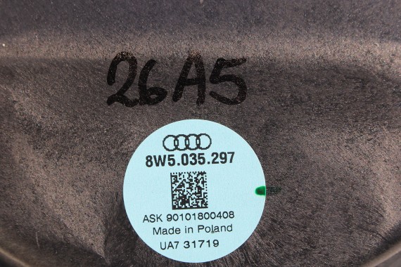 AUDI A5 8W F5 GŁOŚNIKI WZMACNIACZ BANG&Olufsen 8W0035465 8W6035399D 8W6035400D 8W5035297 8W0035303 8W0035416D 8W9035382C ZESTAW