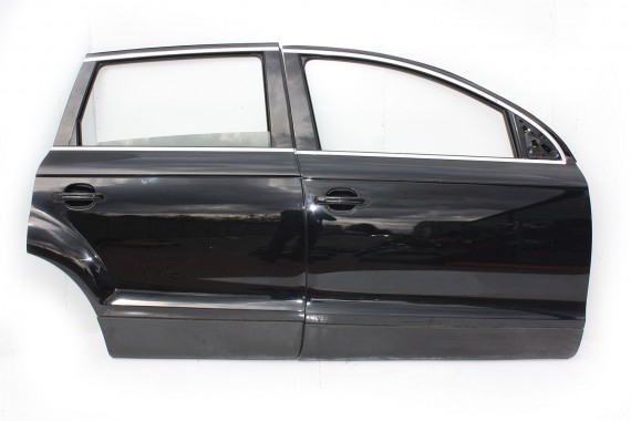 AUDI Q7 DRZWI PRAWE PRZÓD + TYŁ STRONA PRAWA przednie +tylne 2 sztuki 4L Kolor 2T2T LC9X Głęboka Czarny 4L0831052 4L0833052 LIFT