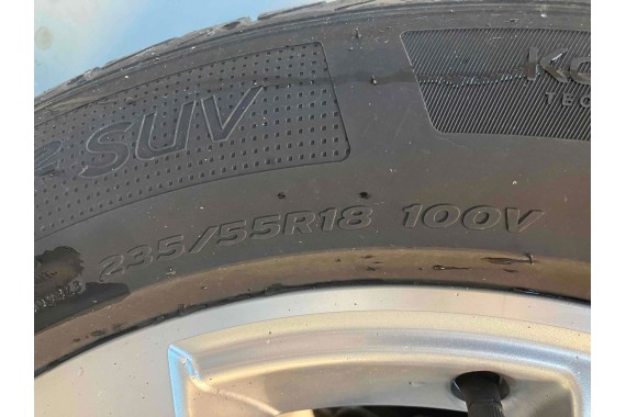 AUDI Q3 II FELGI 18 cali 83A601025J OPONY LATO KOŁA felga 83A 601 025 j 7J*18H2 ET43 opona LATO HANKOOK 235/55/18 100v ventus s1